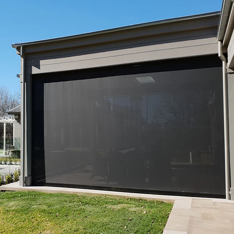 Outdoor Motorized Roller Blinds Shutters Curtains Zip Screen Window Door Shades
