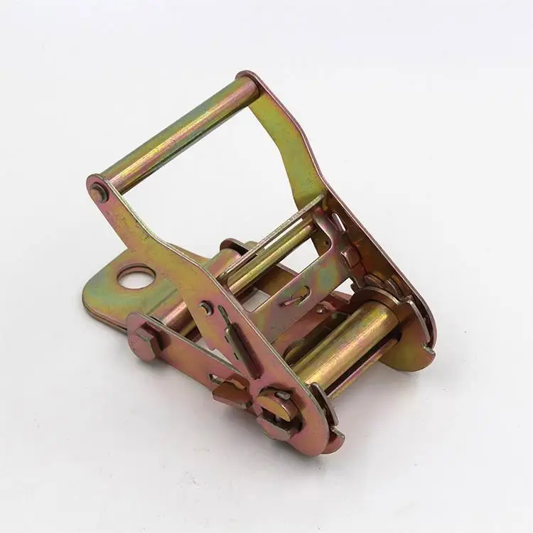 2 Inch 50mm B.S 2T 2000kgs Stainless Steel Ratchet Buckle With Plate