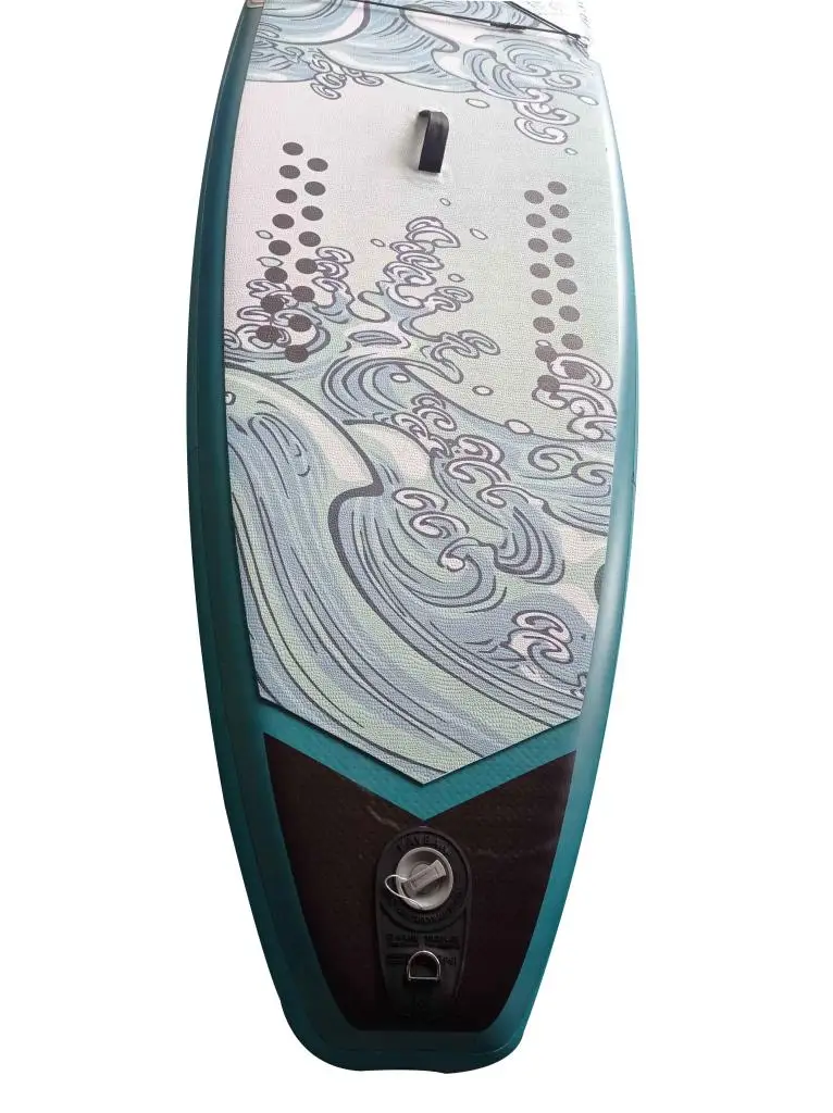 
ISUP Inflatable Paddle board with Leash Pump Paddle and Bag for Adults and Youth Sup Deck Stand Up Paddle Boards 