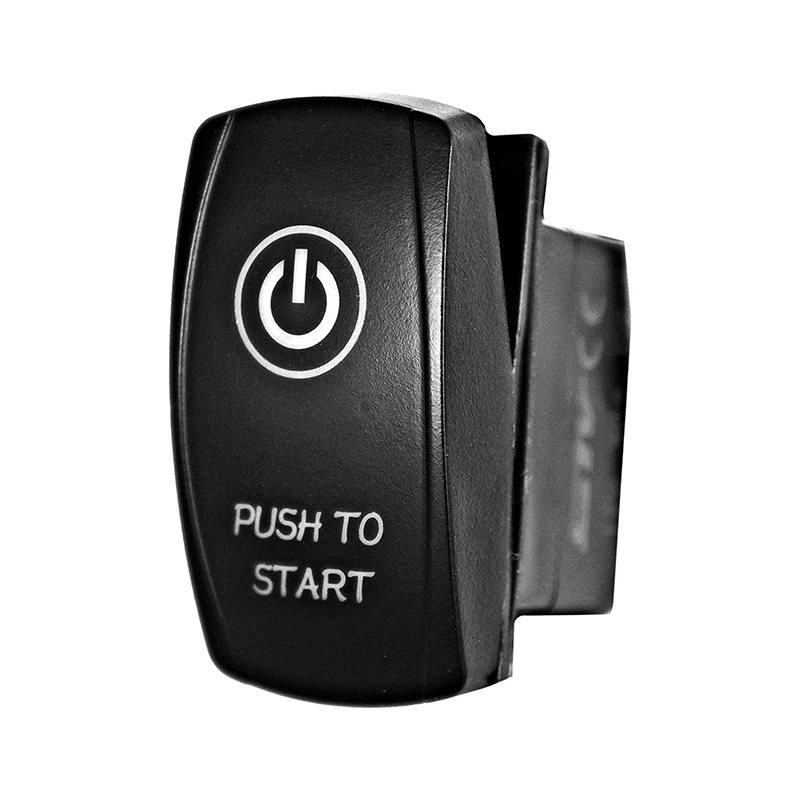 Ready to Ship Mini Rocker Switch 15a  20a  Spst 5pin Push to Start Rocker Switch for Boat Rv Utv Truck