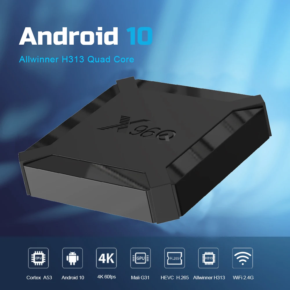 Topleo самая дешевая заводская цена Allwinner H313 2 ГБ 16 smart tv box android 10 0 приставка X96Q