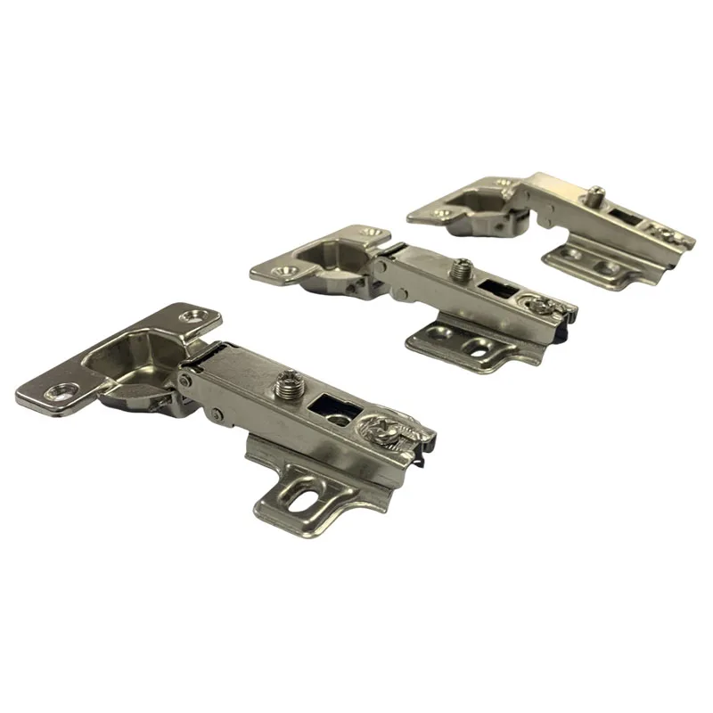 High quality hardware fitting one way or two way normal hidden two hole or four hole cabinet hinges bisagras para muebles