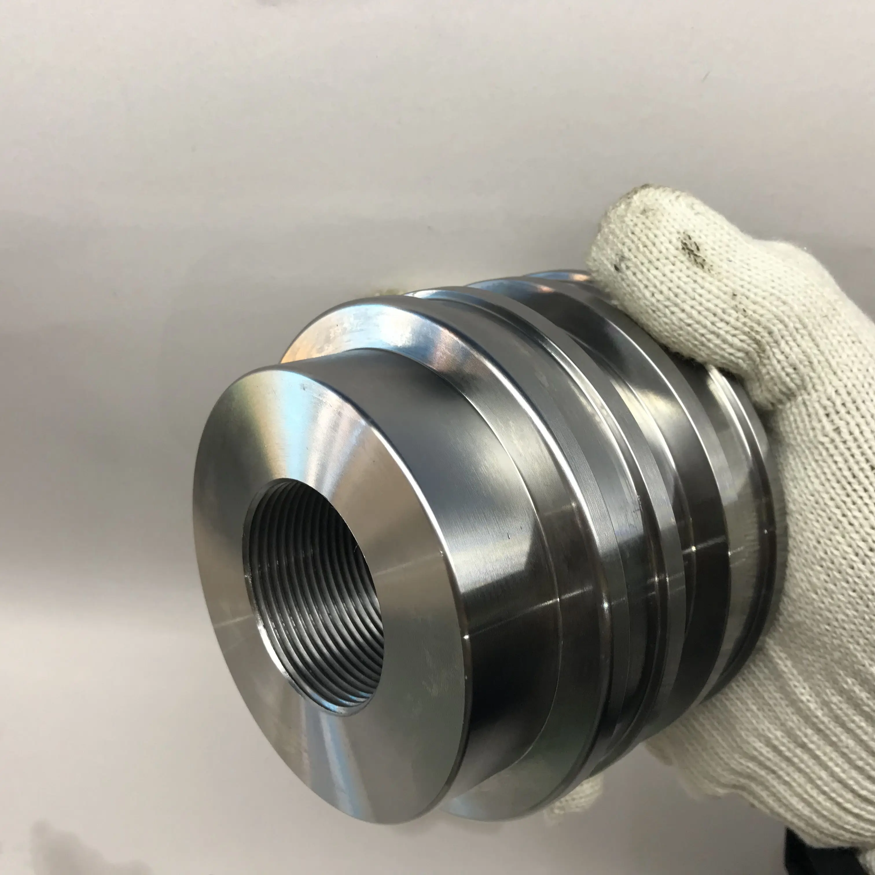 Hydraulic cylinder parts guide sleeves & gland as requirements drawing