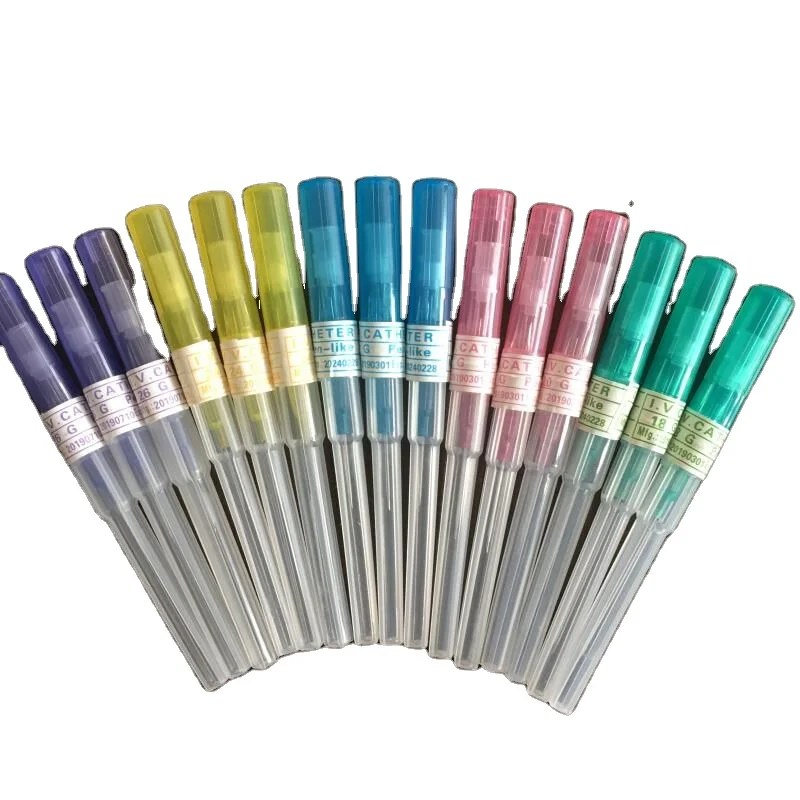 Disposable iv cannula catheter 22 gauge 18g 26g  iv catheter needle