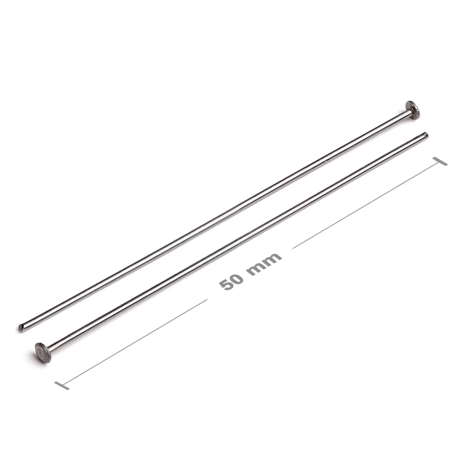 Stainless steel 316L headpins Surgical steel head pins for DIY jewelry making craft supplies jewelry findings