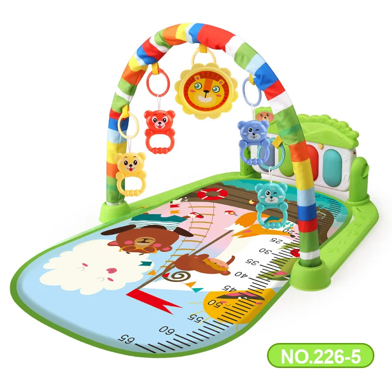 Baby Gym Play Mats Piano Keyboard Pedal Game Mat For Children Activity Gym Play Mat for Newborn Infants
