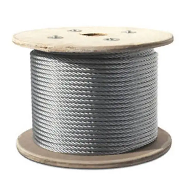 1*19 7*7 7*19 galvanized steel wire rope for gym cable