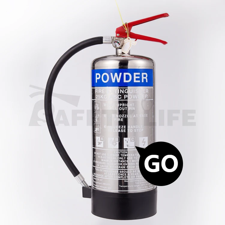 Portable 9kg 9liter stainless steel fire extinguisher