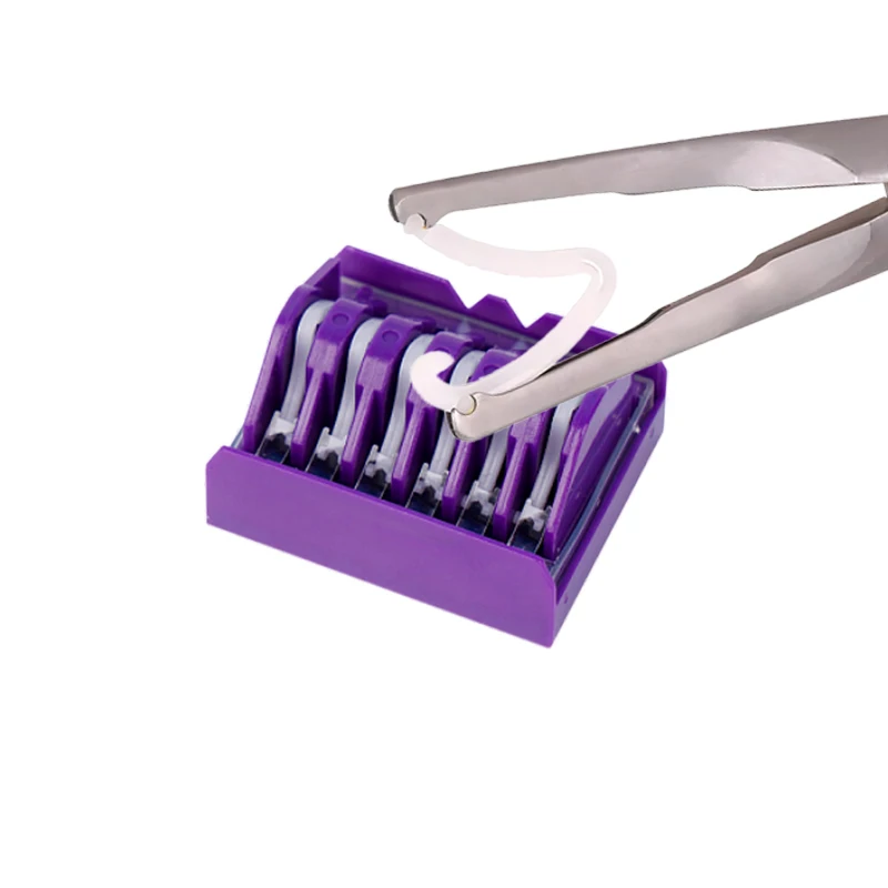 Open Surgery Hemolok Clip Applicator Vascular Clips Polymer Ligating Clips Hemolok