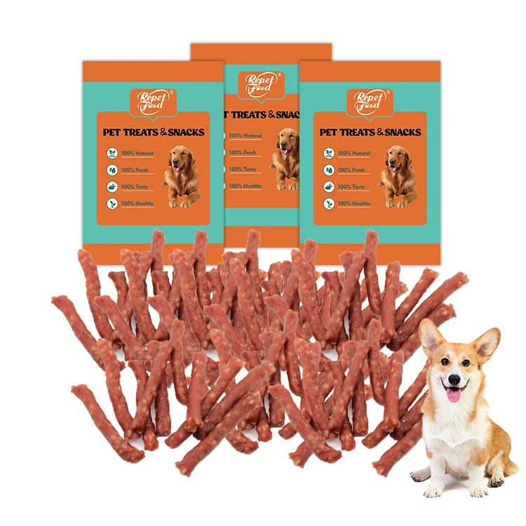 Natural Duck Strips Dog Snacks Pet Chew Treats Snacks Without Additives