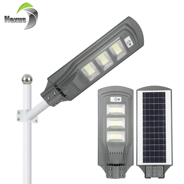 Factory Wholesale Outdoor Rechargeable Bright Waterproof IP65 30w 60w 90w 120w Led Solar Street Light