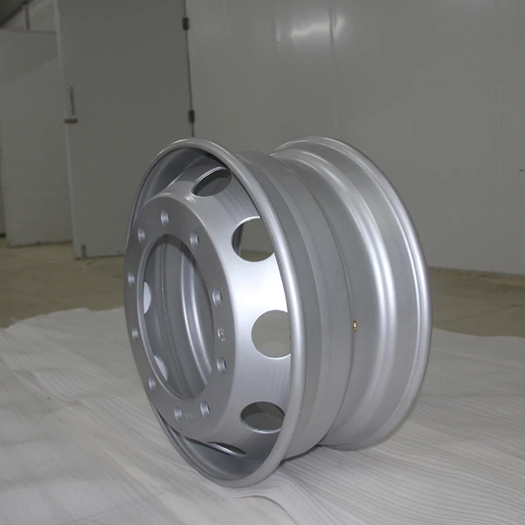 Wholesale 22.5*11.75 22.5x9.0 5x120/135mm Pcd Truck Wheel Parts Steel Wheel Rim For 65r22.5