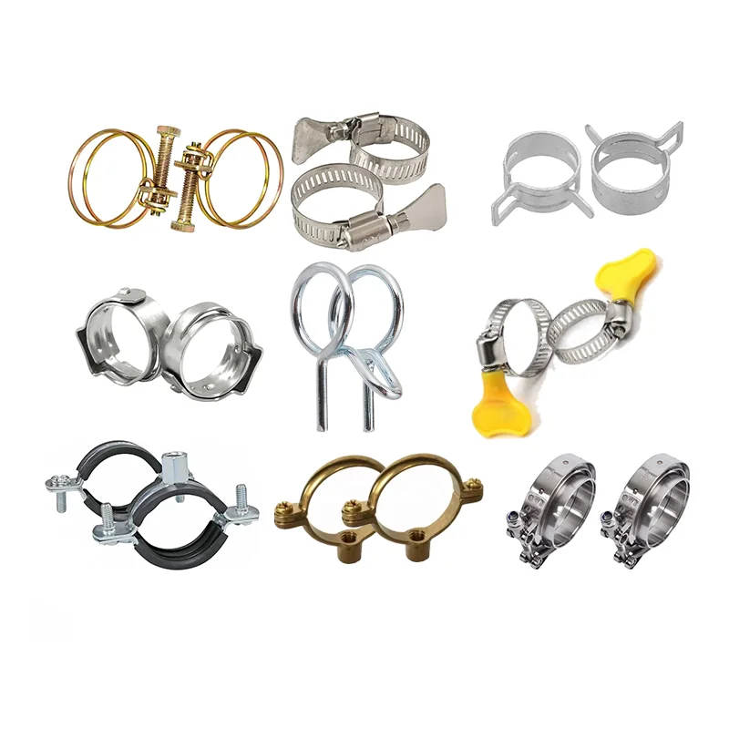 74-79mm 80-91mm 92-97mm carbon, steel Adjustable T Single Bolt Clamps Double Wire Hose Clamps Heavy Duty T Bolt clamps/
