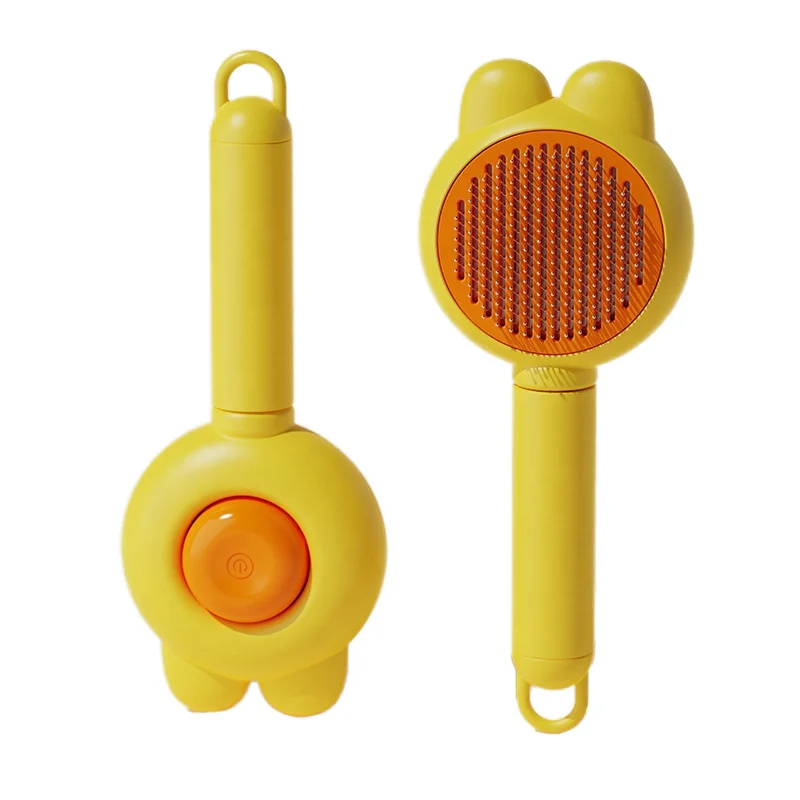 New Design Dog Cat Fur Cleaning Washable Rabbit Shape Comb Pet Hair Removal Tool