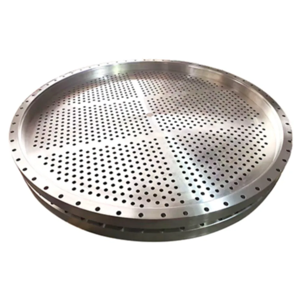 Customized CNC Drilling Machining Heat Exchanger Boiler Forged Hole Drilling 304 316L Tube Sheet