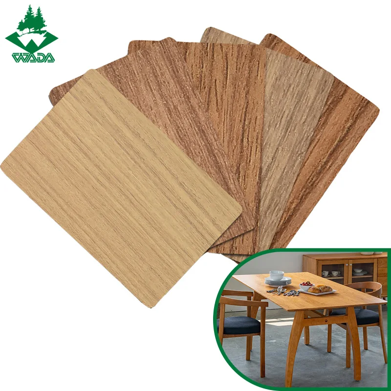 table top walnut veneer mdf board 18mm