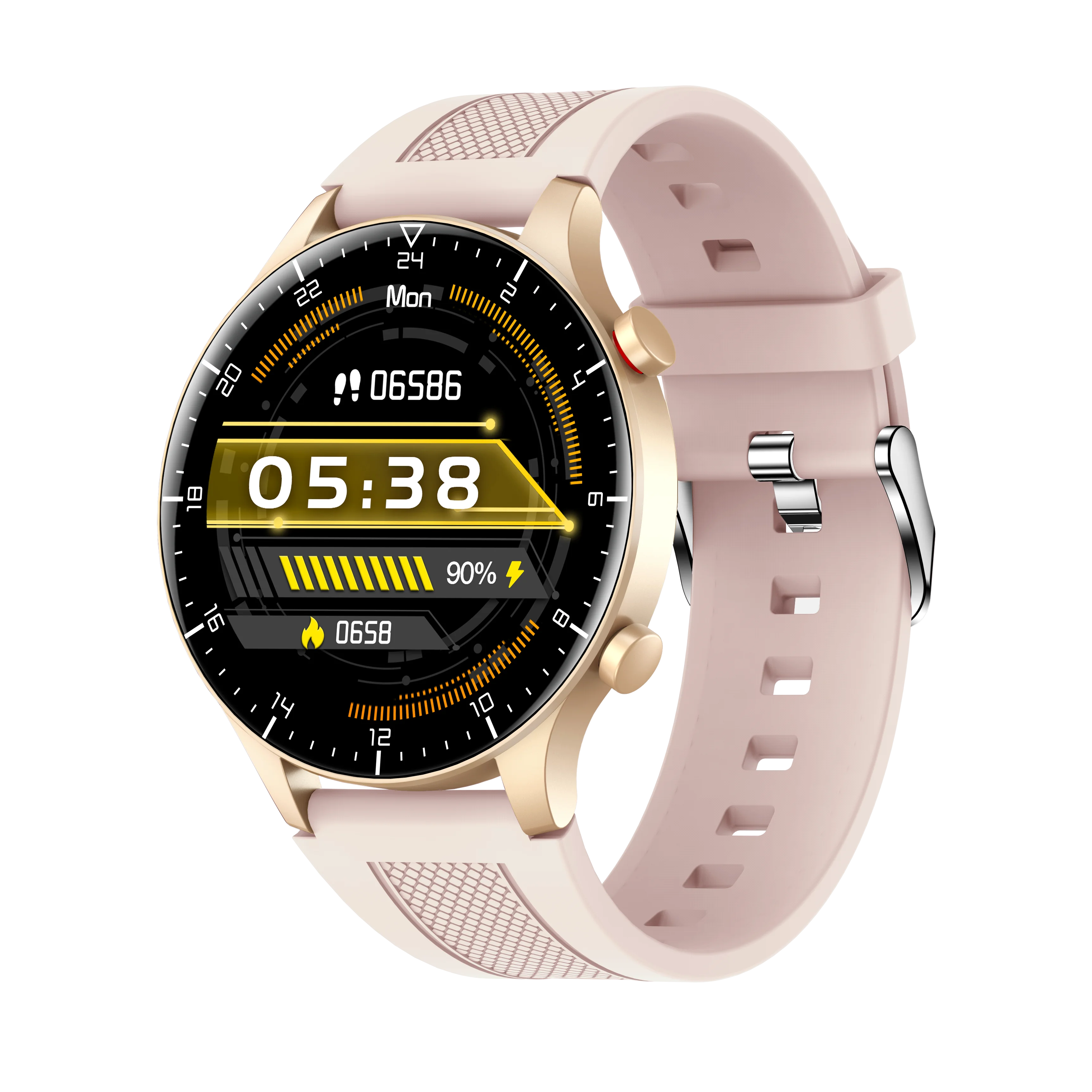 2022 Ce Rohs Smart Watch Bt Calling Ny19 Original Waterproof 1.3 Inch Ecg Body Temperature Health Monitor Smart Watch Ny19