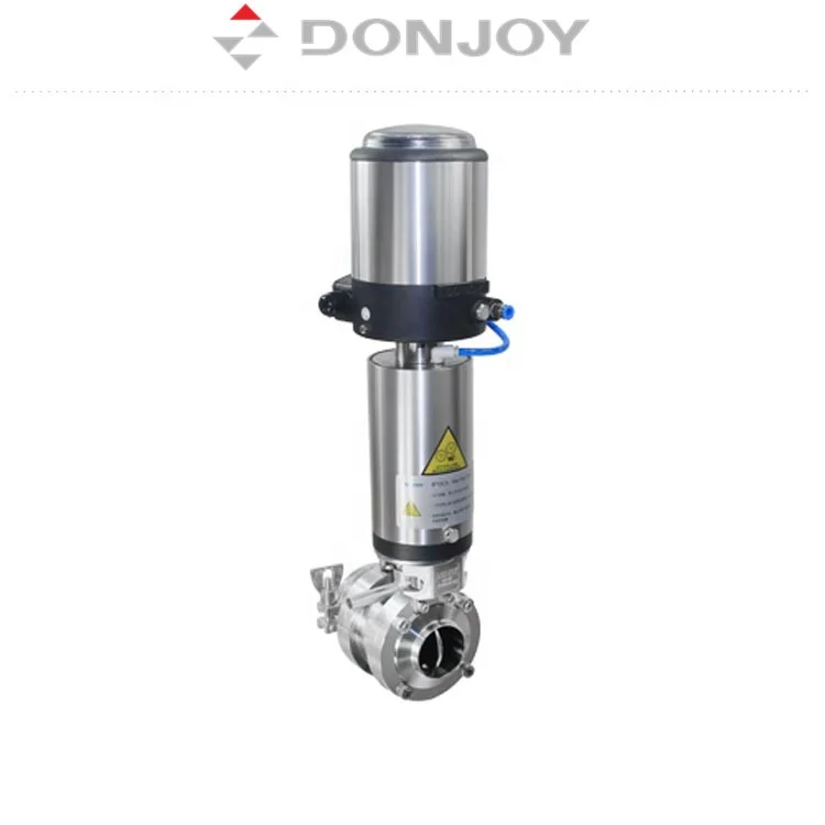 Donjoy нержавеющая сталь санитарно-смесительный клапан-бабочка анти-смешанный Дроссельный клапан