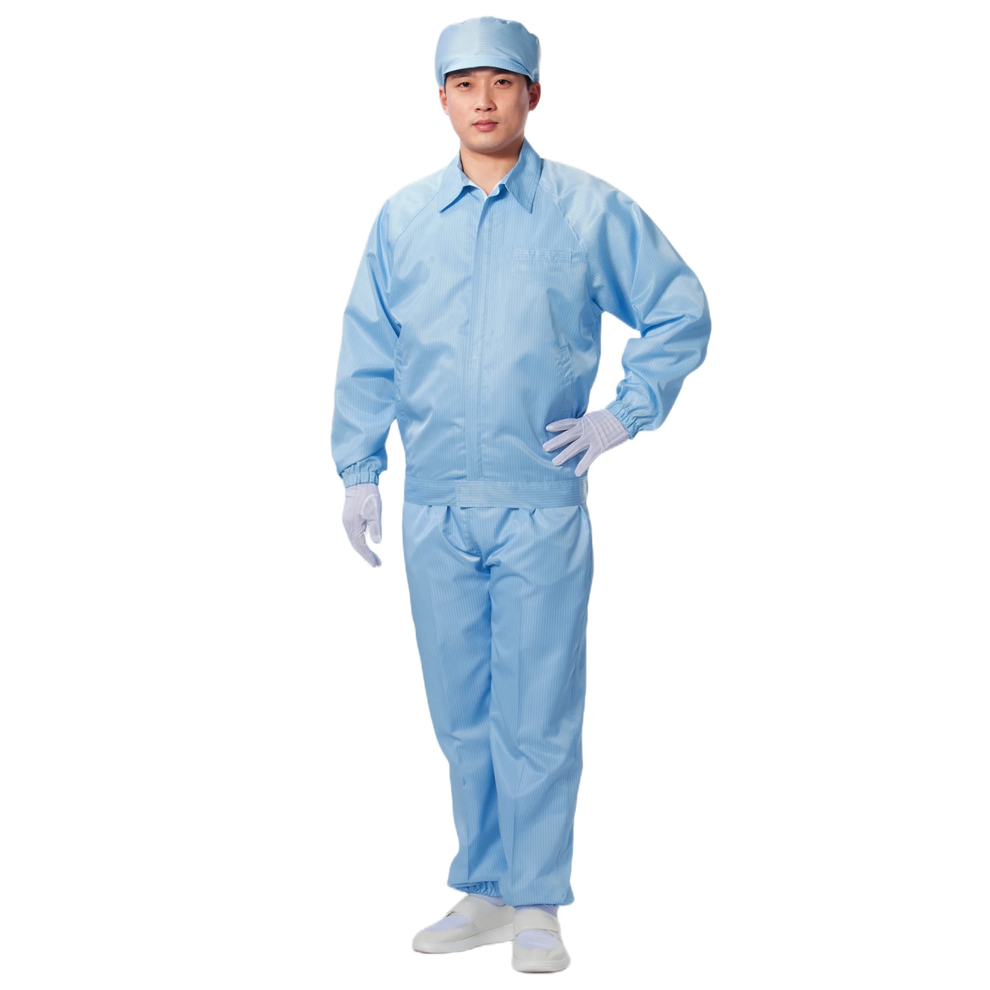 CANMAX factory worker clothes esd lab clothing long coats esd suit cleanroom