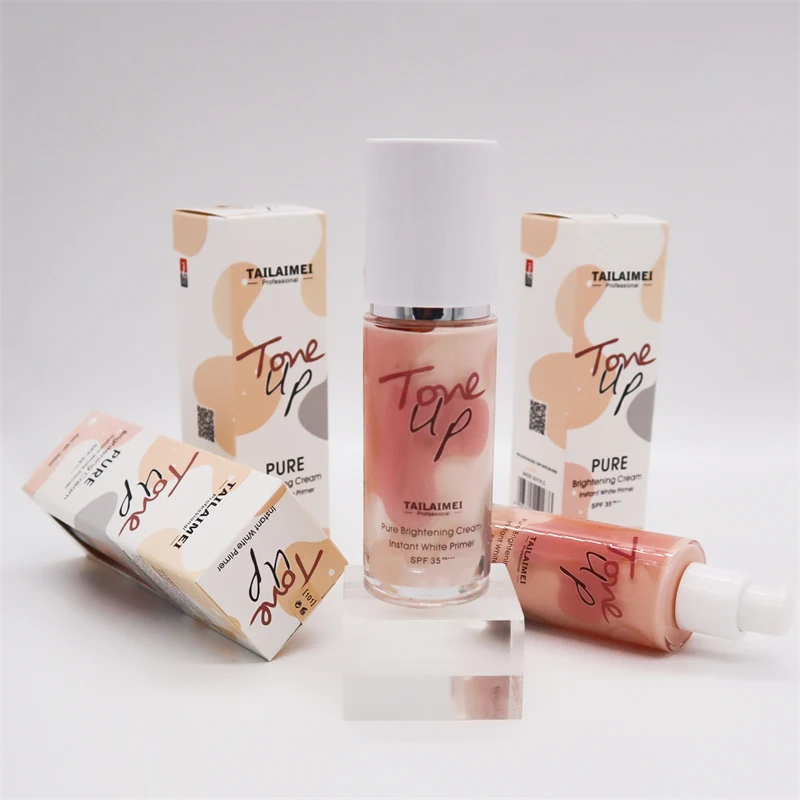 Tailaimei New 14 Hours Coverage Face Base Cream Hydrating Invisible Pore Primer Foundation Poreless Oil Control Makeup Primer