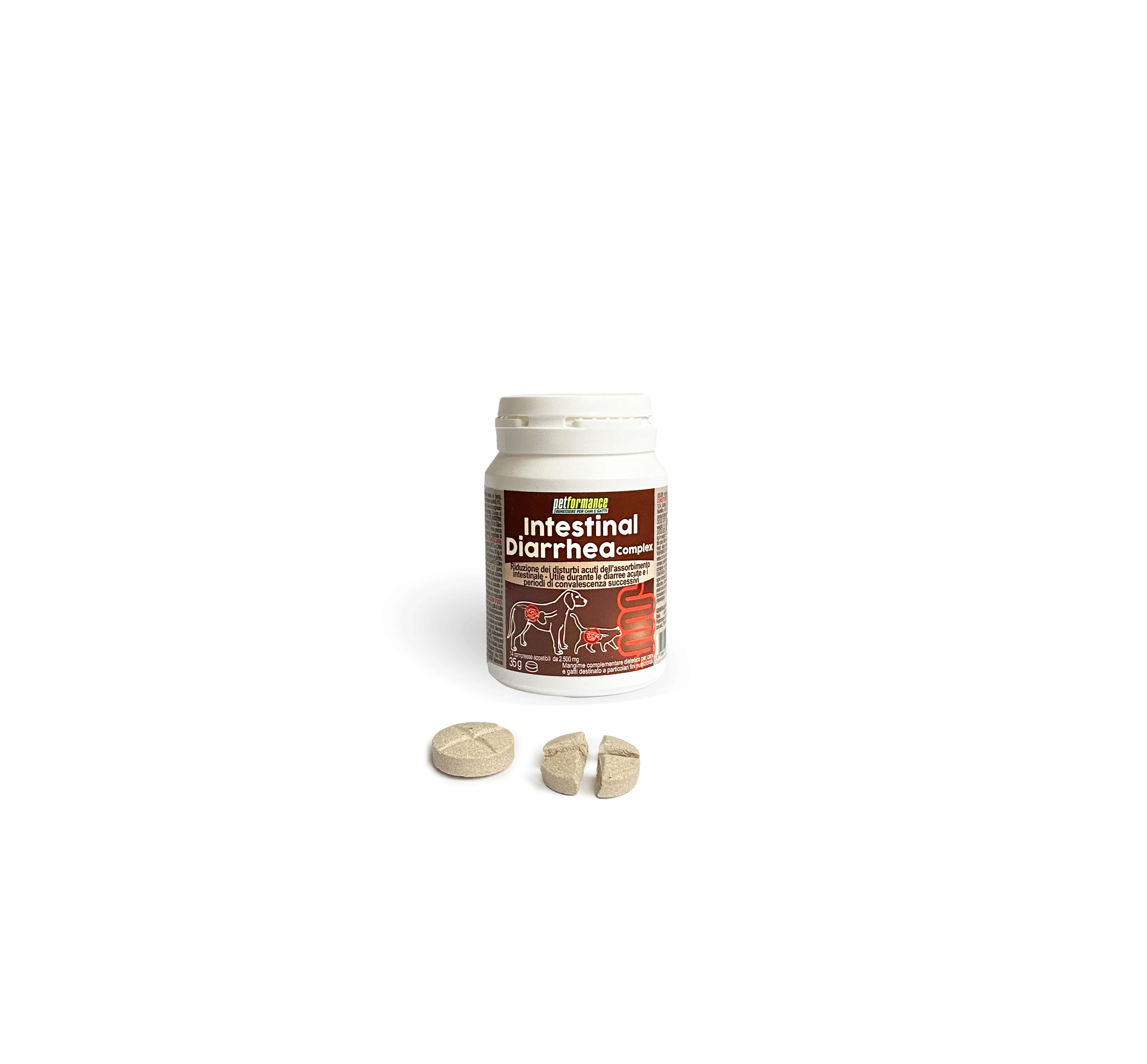 Good End Price Natural Ingredients Rich In Nutrition Intestinal Diarrhea Tablets In Jar For Dogs And Cats