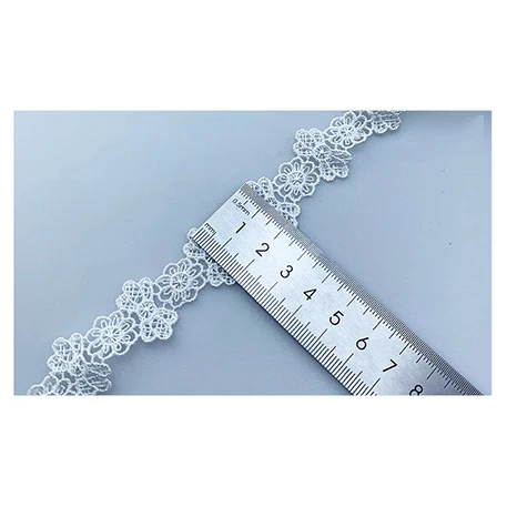 New Milk Silk Water Soluble Lace Polyester Embroidery Lace