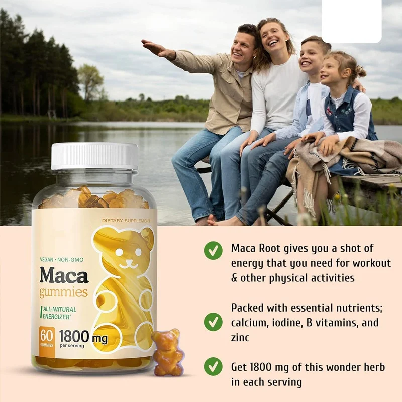 OEM Maca корневые жевательные конфеты MUMMY обеспечивающие энергетическую добавку крепкие для мужчин