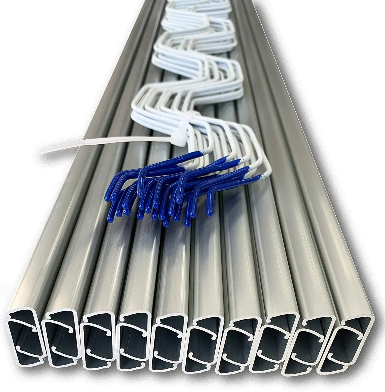 Card Slots For Greenhouse plastic film fixing with film lock spring wire