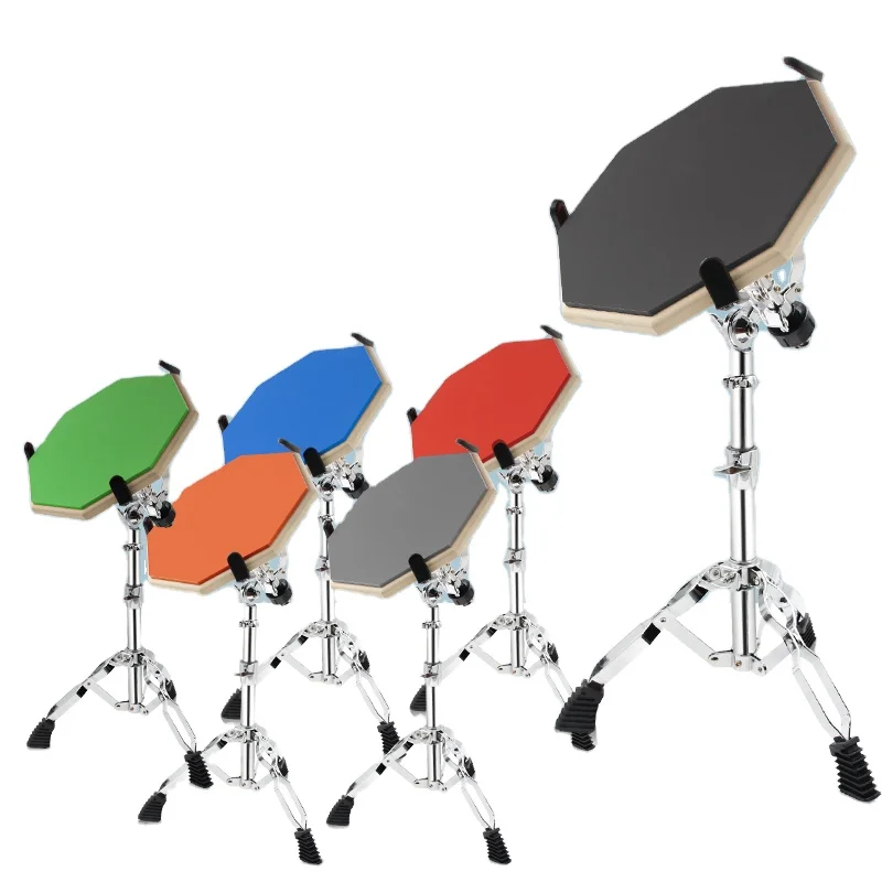Environmentally friendly and sturdy 12-inch practice dumb pad rubber drum head