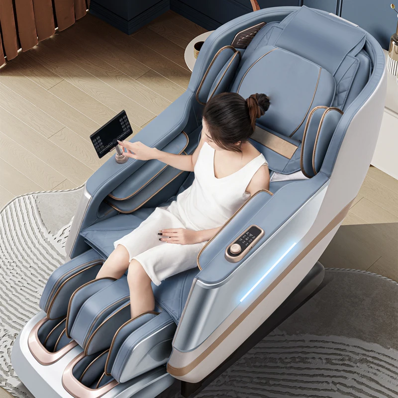 VCT Electric Luxury Massage Chair Automatic Household Space Luxury Cabin Full Body Multifunctional Smart Device 4d Massage Chair