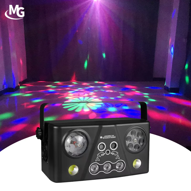 Wholesale 5in1 Magic Ball RGBWA Laser Lights Decoration DJ Disco Light LED Projector Stage Lighting For Nightclub Bar