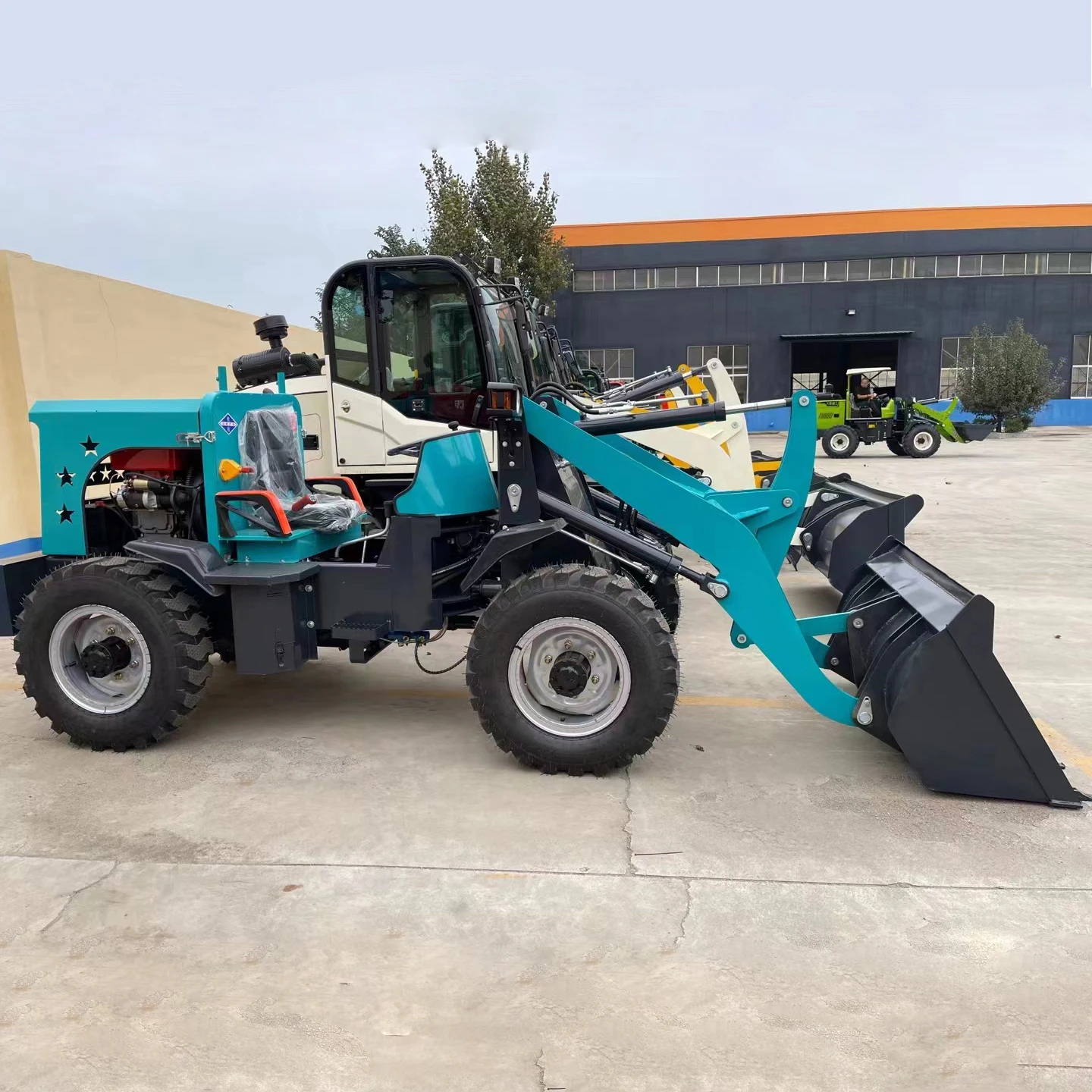 New Technology Wheel Tractor Front Loader Avant Wheel Loader Bucket Brazil For Sale