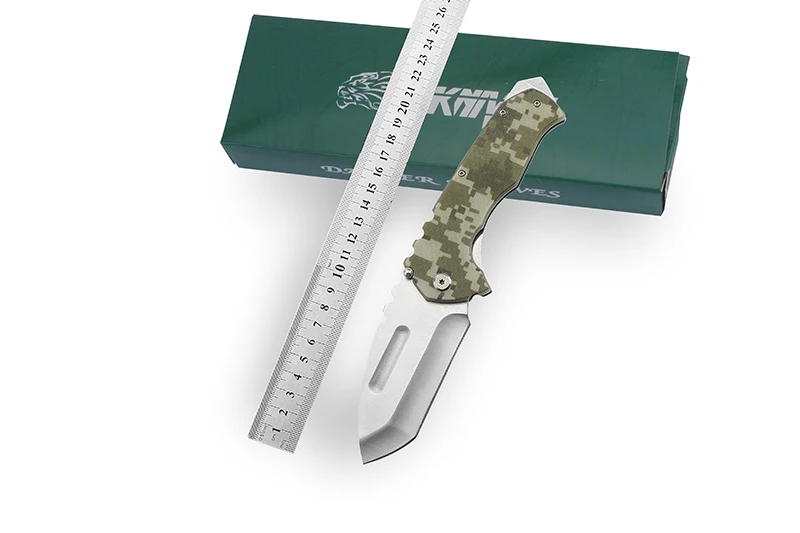camouflage pocket knife  stainless steel small knife Camping Tools