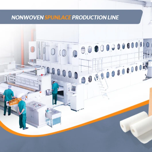 AZX новая машина для производства нетканого материала автоматическая спанлейса в наличии