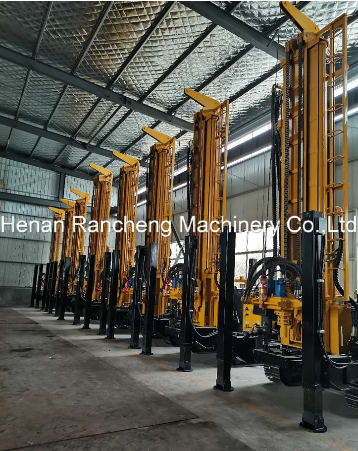 2024 Best Selling Max Depth 680m Crawer Mounted Hydraulic Water Well Drilling Rig Machine in stock