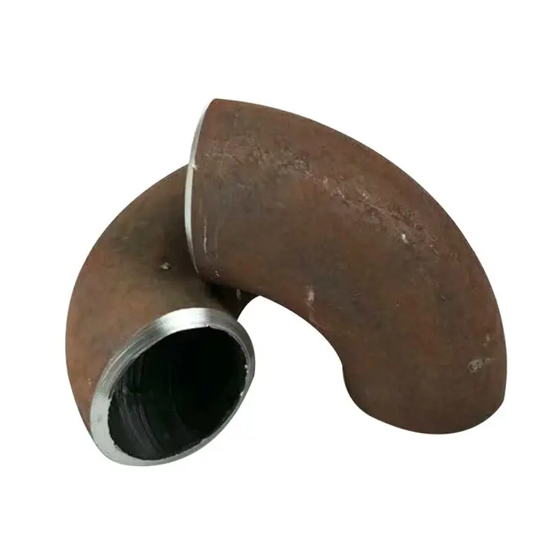 High Pressure ASME B16.9 Butt Weld CS A420 WPL6 Pipe Fitting Tee 10 Inch 12inch ERW SCH80 Carbon Black Steel Equal Tee
