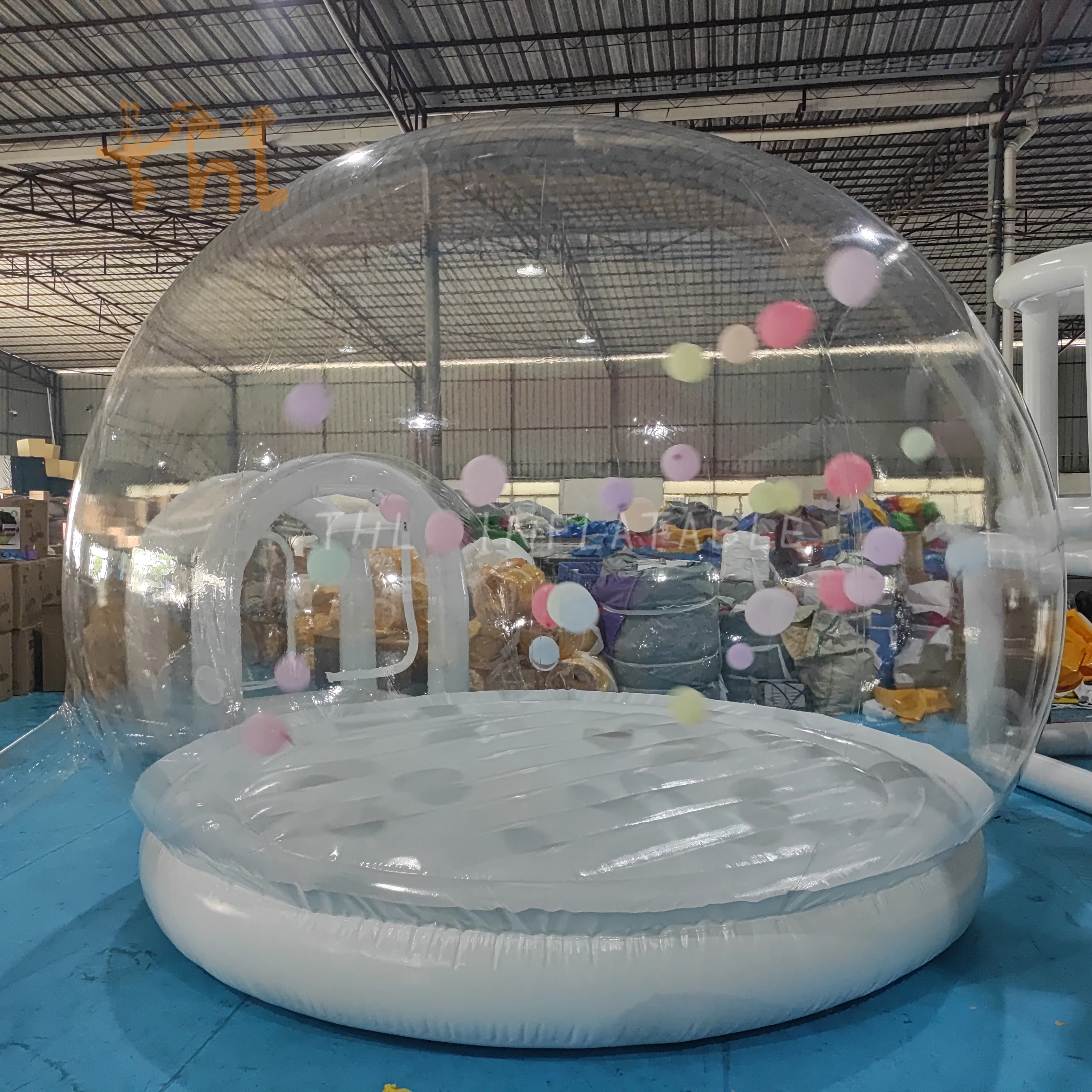 Clear bubble house inflatable bubble bounce house tent tent dome inflatable bubble balloon house for kids party