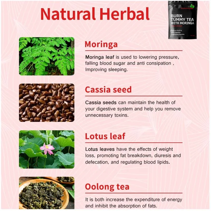 Slimming tea pert de poid detox green slim belly diet teabag the minceur weight loss tea Flat slim tummy tea