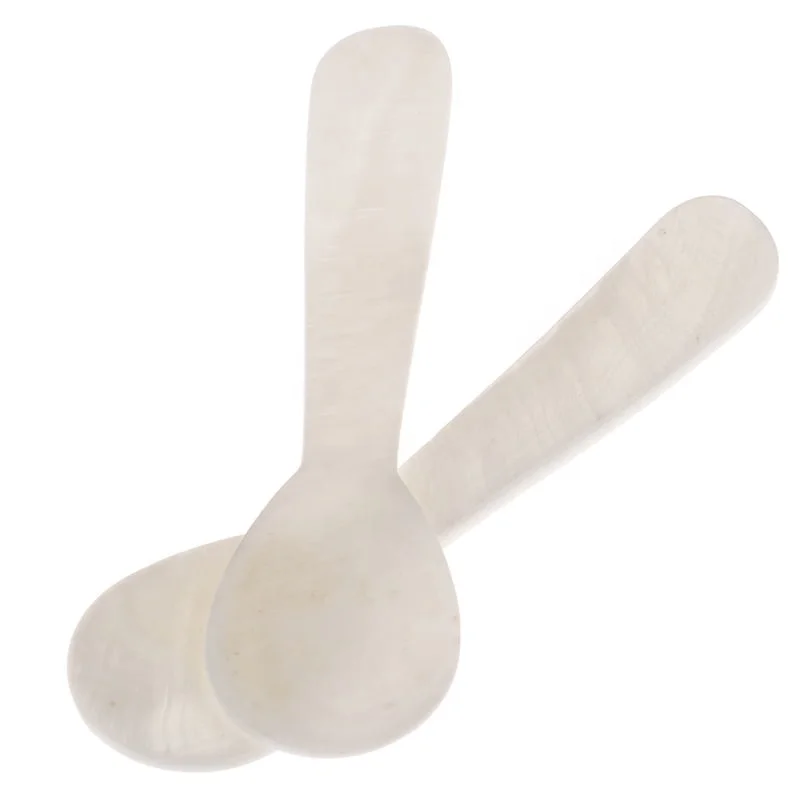 Pearl Sea Shell Hand craft Mother of pearl caviar spoon tiny tea coffee spoon wholesale
