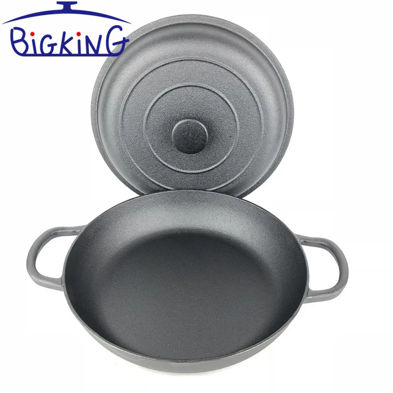 Enameled Cast Iron Casserole Braise - Pan with Cover