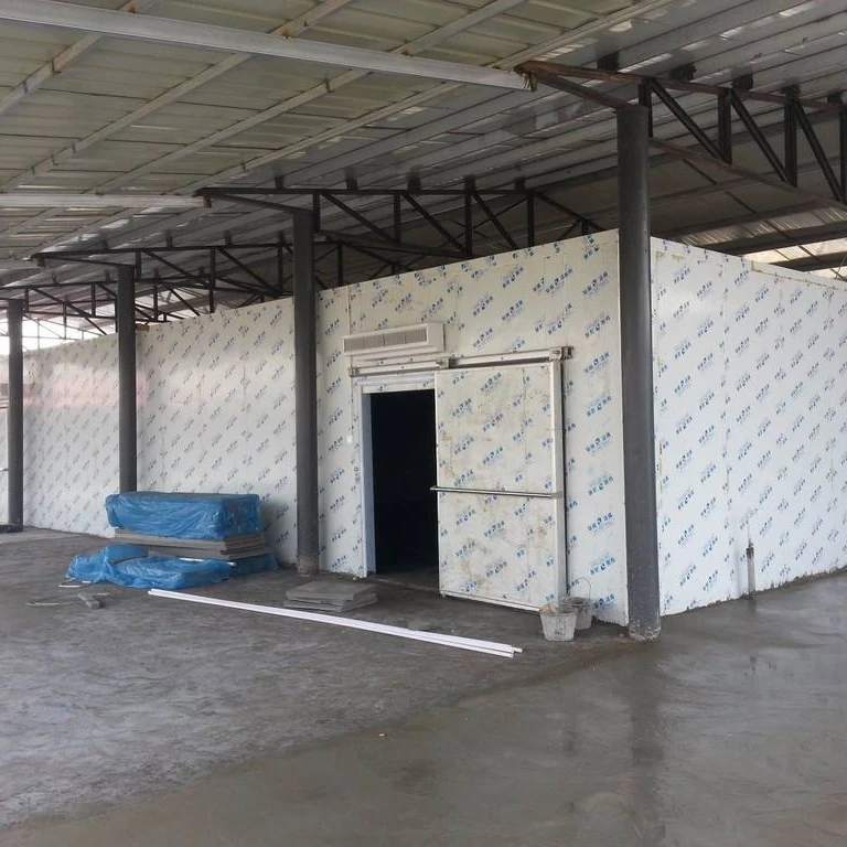 
Very power efficient 3HP Emerson Copeland manufacturer cool rooms and freezer cold room for seafood and meat 