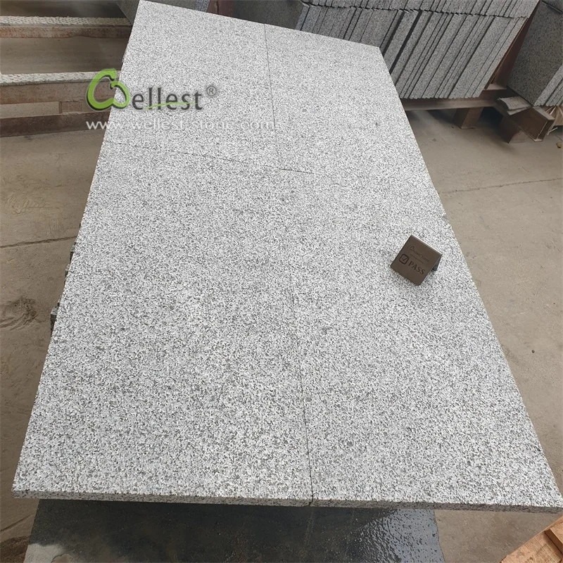 dark grey flamed granite new quarry G654 tile on sale