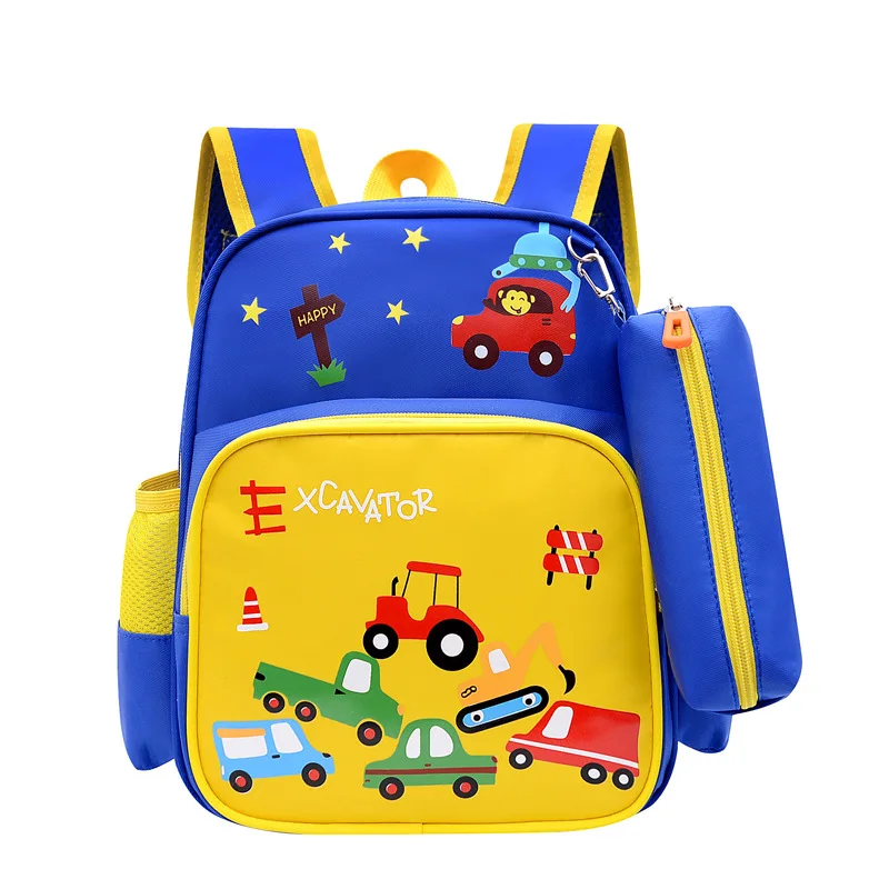 2024 new products Kindergarten School bag Cartoon Shoulders Lightening Cute Backpack bags for children