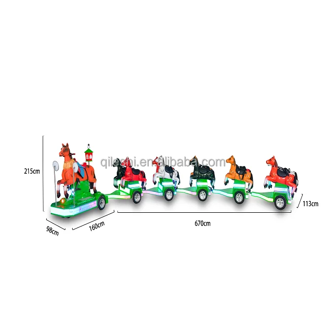 
Kiddie Train Trackless Train Battery Ride Motorcycle Customized Electric Amusement Kid Animal like Tourist Trolley 