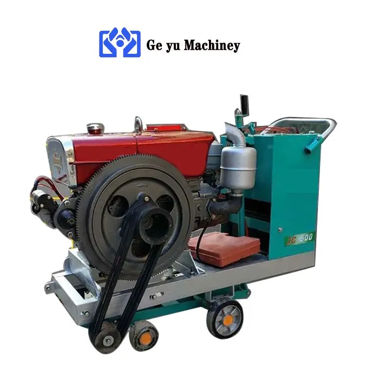 Diesel Gasoline Asphalt Concrete Floor Road Cutter Saw Cutting Machine