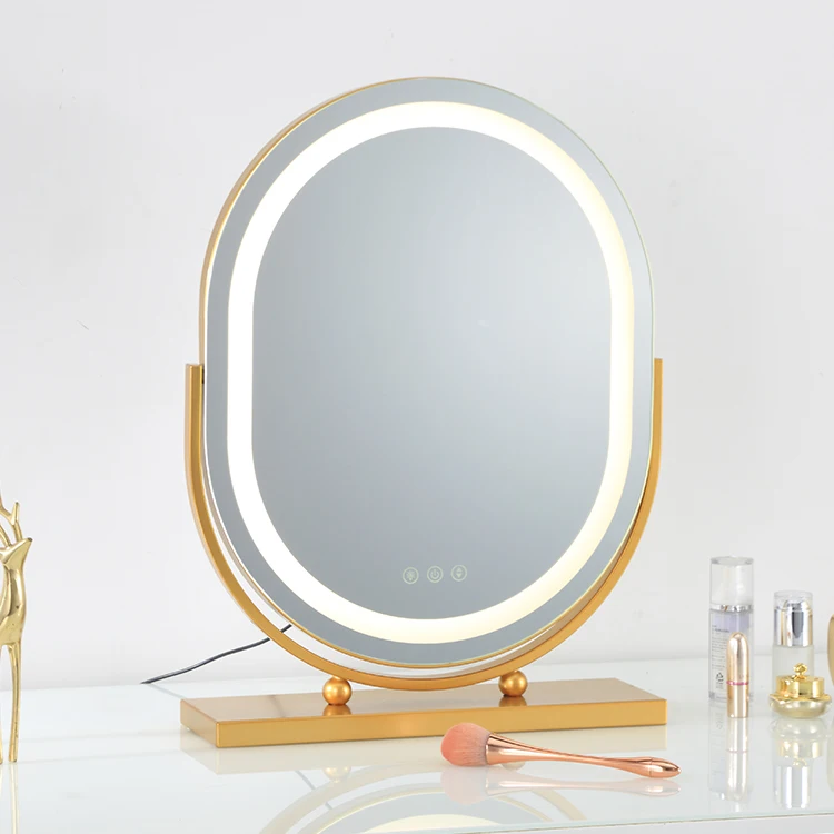 professional girl coiffeuse avec miroir makeup dressing table lighted mirror led rolling makeup bulb with speaker