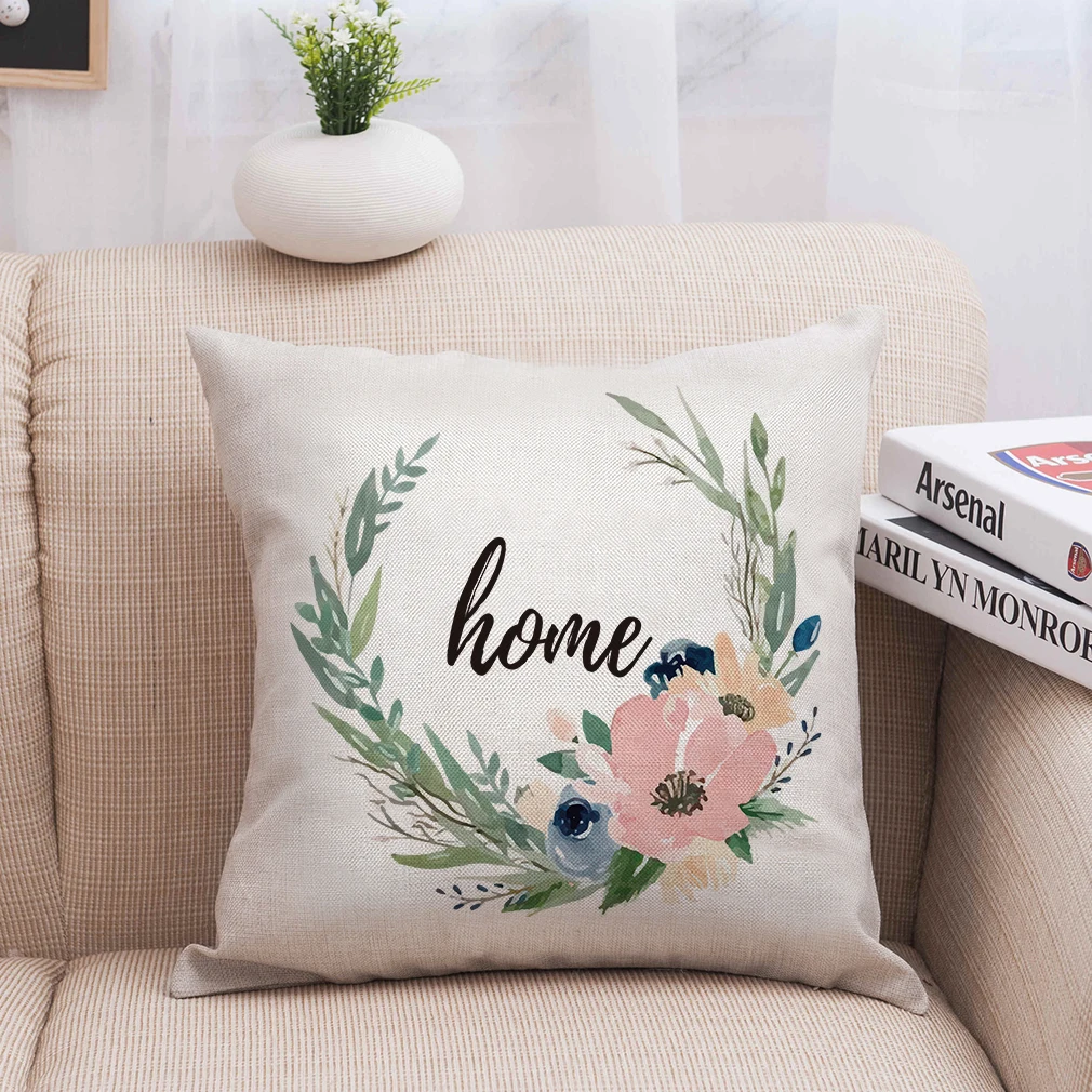 Pillow Covers Farmhouse Decorations Holiday Decor Throw Cushion Case pillowcase