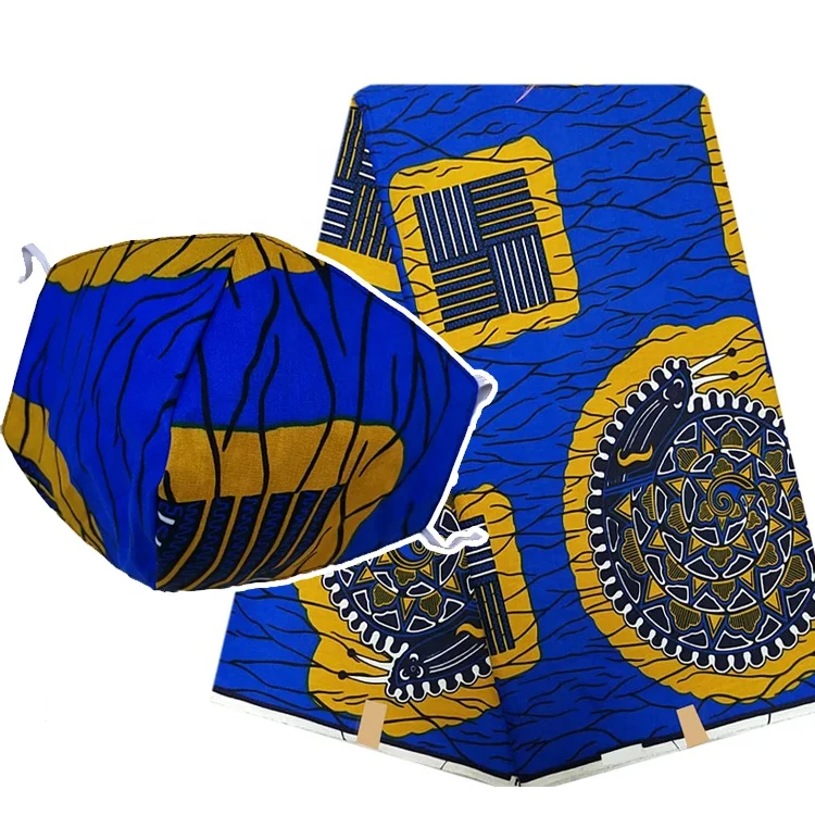 Civilian face mas k fabric african wax mas-k washable100% cotton anti dusty face ankara mas k fabric queency fabric