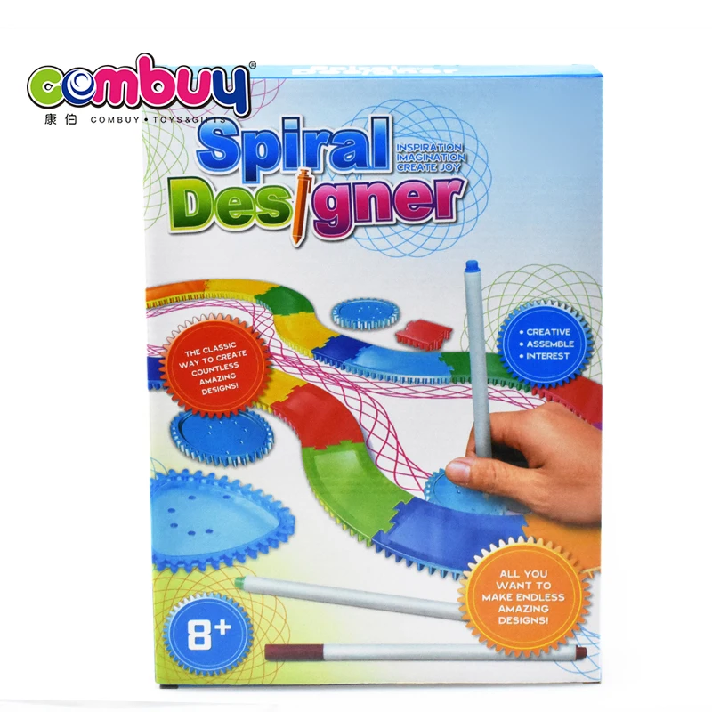DIY track flower drawing tools geometric spirograph ruler