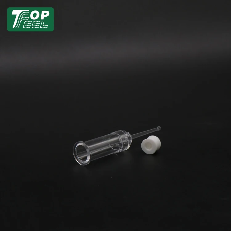 Factory In Stock Small Mini Empty 2ml Clear Essential Oil Cosmetic Plastic Ampoule Bottle